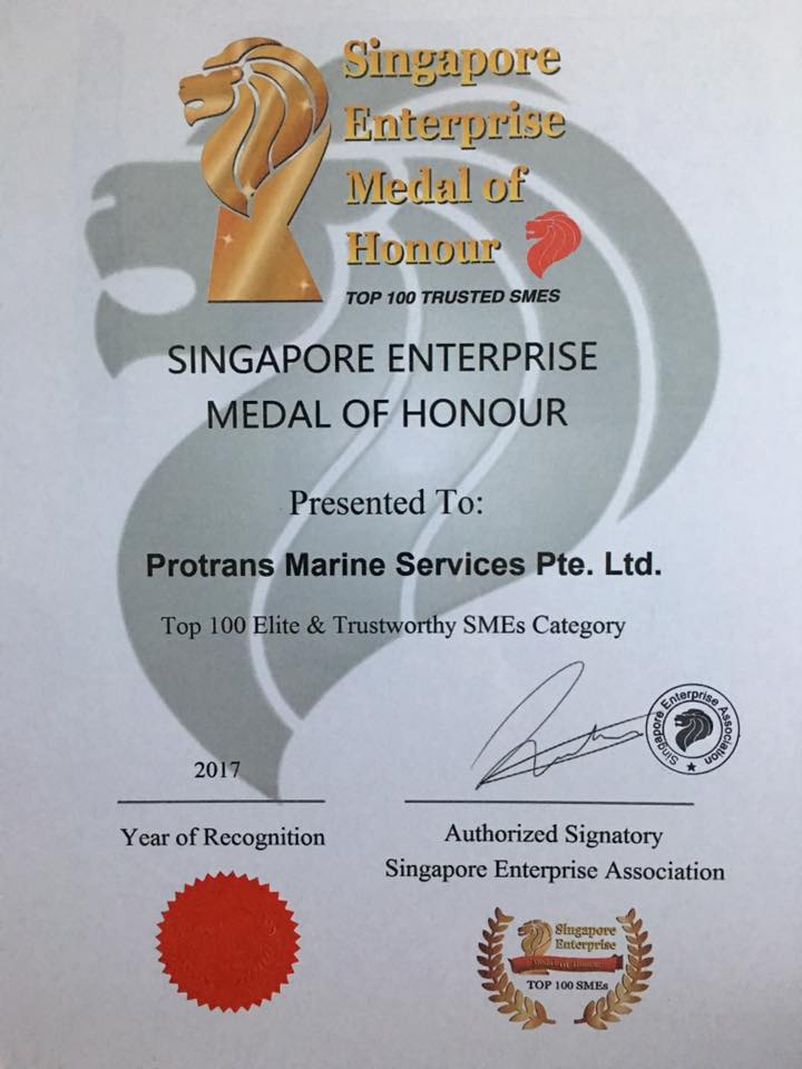 Singapore Enterprise Medal of Honour 2017 Ceremony- 11/11/2017